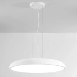 Lampadari Cucina-IsyLuce grande lampadario zenal bianco per cucina led 108w 3000k 4000k dimmerabile