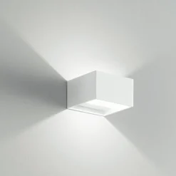 Applique Da Parete-IsyLuce kubie applique cubotto led 6w 3000k moderna bianco