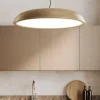 Lampadari Cucina-IsyLuce lampadario per cucina zenal sabbia led 55w dimmerabile