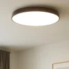 Plafoniere Moderne-IsyLuce plafoniera led 3000k 4000k marrone dimmerabile
