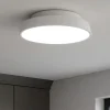 Plafoniere Moderne-IsyLuce plafoniera led 3000k 4000k rotonda bianca