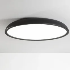 Plafoniere Moderne-IsyLuce plafoniera rotonda led 3000k 4000k dimmerabile