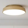 Plafoniere Moderne-IsyLuce plafoniera urban sabbia rotonda led 42w 3000k 4000k dimmerabile