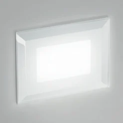 Segnapasso Led-IsyLuce segnapasso di vetro led 3w 3000k per esterno da incasso