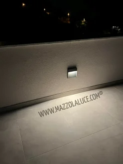 Segnapasso Led-IsyLuce segnapasso led bianco 6w 3000k per esterno