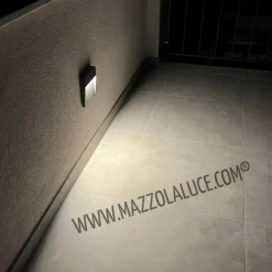 Segnapasso Led-IsyLuce segnapasso led bianco 6w 3000k per esterno