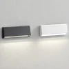Segnapasso Led-IsyLuce segnapasso led per esterno 4w 3000k doppia cover antracite bianco