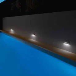 Segnapasso Led-IsyLuce segnapasso led per esterno 4w 3000k doppia cover antracite bianco