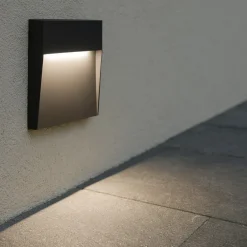 Segnapasso Led-IsyLuce segnapasso led 6w 4000k da esterno antracite senza incasso
