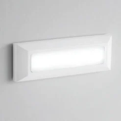 Segnapasso Led-IsyLuce segnapasso per esterno led 4w 4000k cover bianco antracite