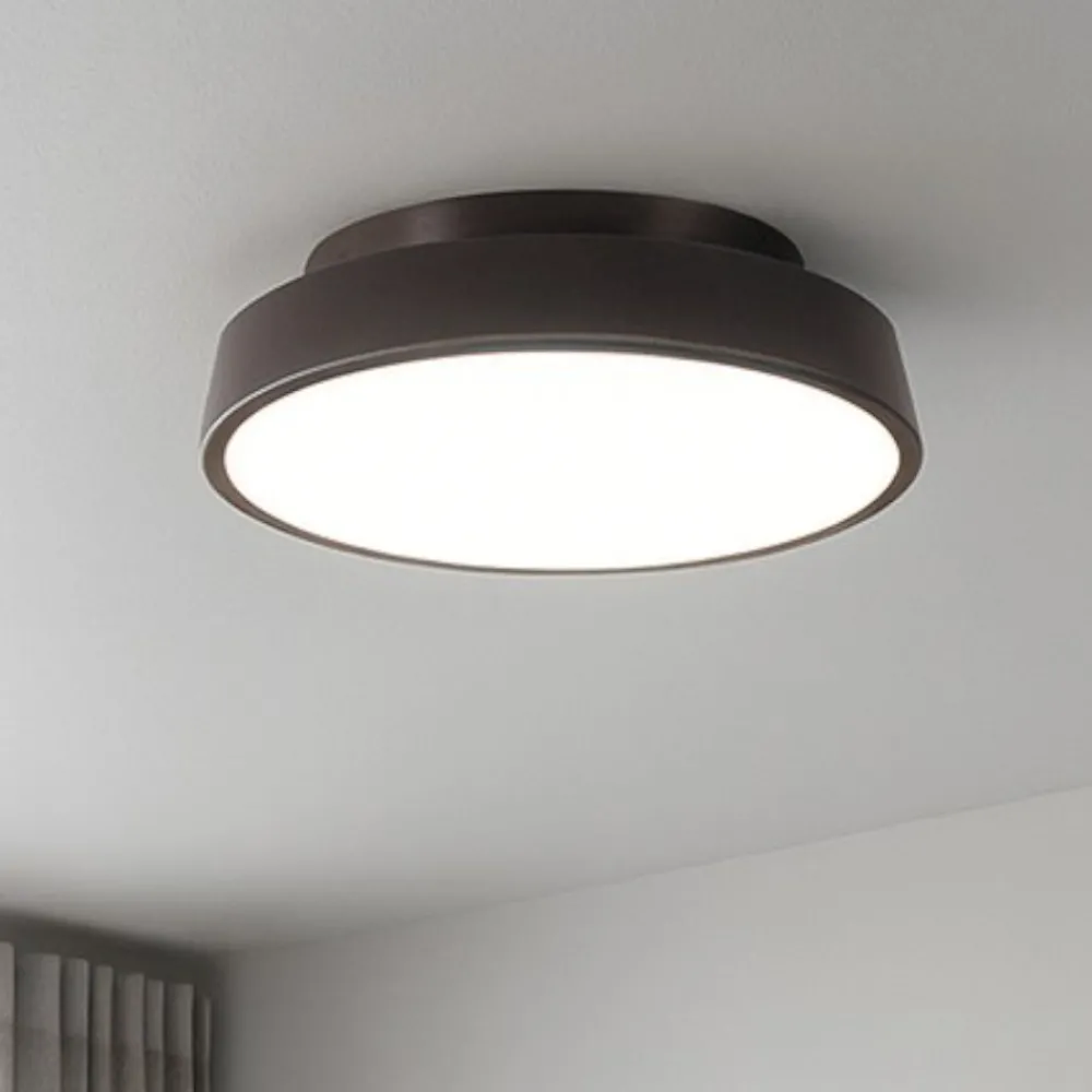 Plafoniere Moderne-IsyLuce urban plafoniera marrone led 3000k 4000k