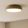 Plafoniere Moderne-IsyLuce urban plafoniera sabbia led 18w 3000k 4000k dimmerabile