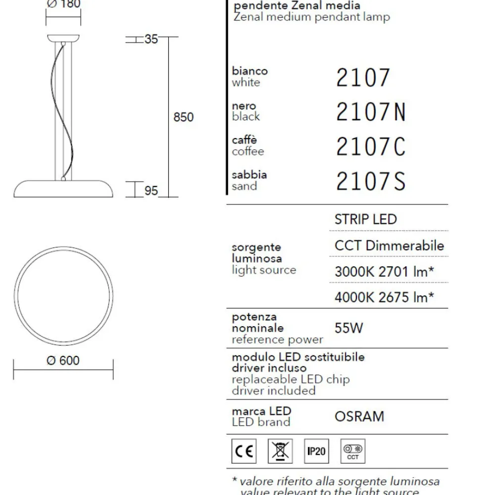 Lampadari Cucina-IsyLuce zenal lampadario da cucina moderna nero led 55w dimmerabile