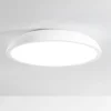 Plafoniere Moderne-IsyLuce zenal plafoniera led 3000k 4000k dimmerabile tonda