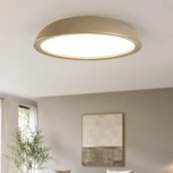 Plafoniere Moderne-IsyLuce zenal plafoniera rotonda led 3000k 4000k dimmerabile