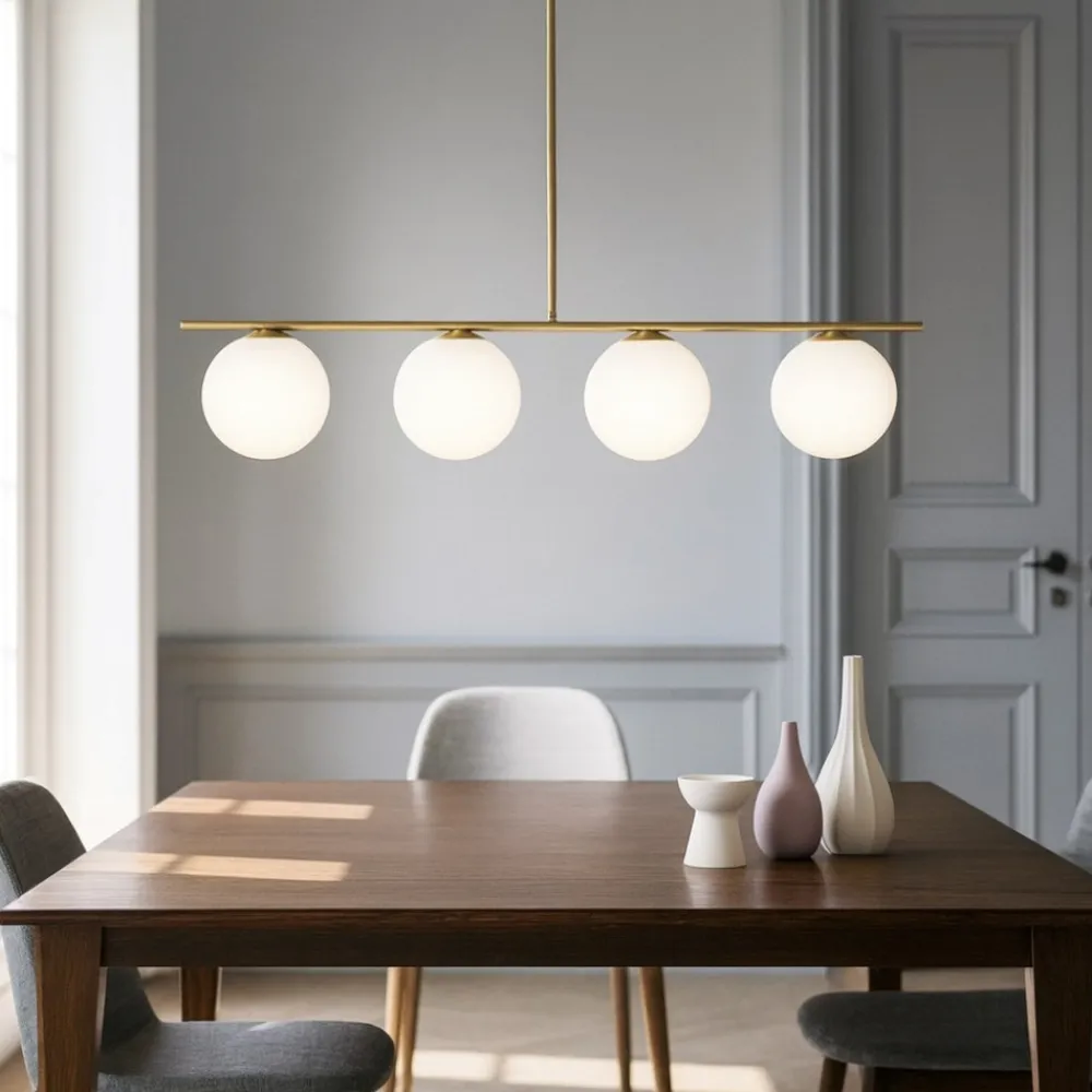 Lampadari Moderni-Miloox Jugen oro lampadario moderno per soggiorno