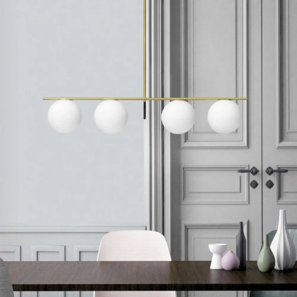 Lampadari Moderni-Miloox Jugen oro lampadario moderno per soggiorno