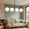 Lampadari Moderni-Miloox Jugen sforzin lampadario moderno nero per soggiorno