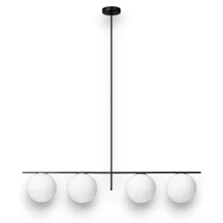 Lampadari Moderni-Miloox Jugen sforzin lampadario moderno nero per soggiorno