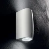 Applique Da Esterno-Ideal Lux Keope ap2 applique da esterno bianco bi-emissione