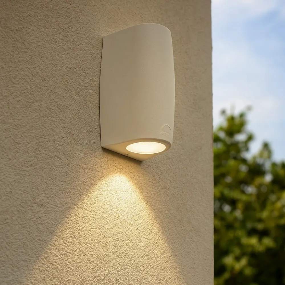 Applique Da Esterno-Ideal Lux Keope ap1 applique da esterno bianco