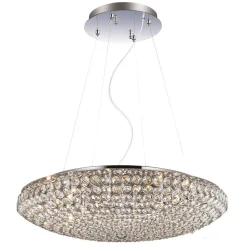 Lampadari Moderni-Ideal Lux King sp12 lampadario di cristallo per salotto