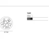 Accessori-Stilnovo Kit0055 filtro gobo tree per applique bianco