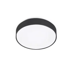 Ventilatori Da Soffitto-Selezionato da Mazzolaluce Kit nero luce ip44 smd led 16w 3000k 800lm