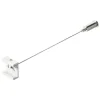 Illuminazione A Binario-Gea Luce Kit sospensione bianco binari sospesi trifase 1 cavo acciaio 2m con bloccacavo incluso
