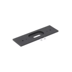 Accessori-Stilnovo Kit0041 staffa da parete copri fori per art 7608 nero