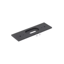 Accessori-Stilnovo Kit0047 staffa da parete copri fori per articolo 7613 nero
