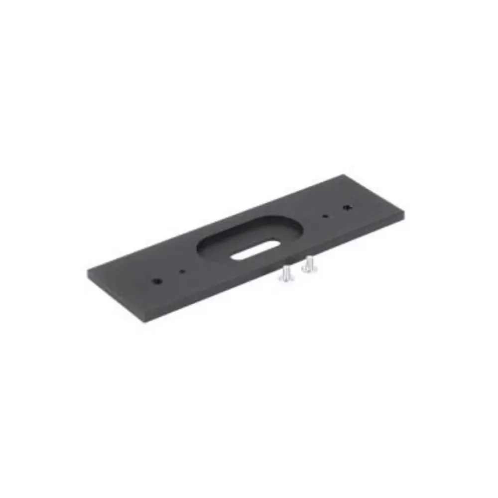 Accessori-Stilnovo Kit0047 staffa da parete copri fori per articolo 7613 nero