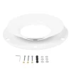 Accessori-Linea Light Kit staffa fissaggio a pavimento sistema antifurto per lampada sfera 38cm
