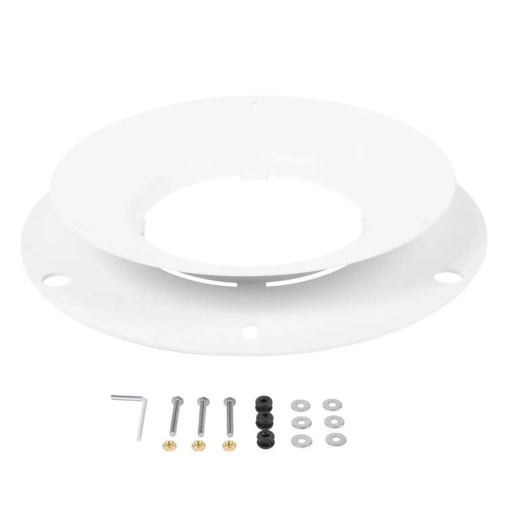 Accessori-Linea Light Kit staffa fissaggio a pavimento sistema antifurto per lampada sfera 38cm