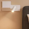 Applique Camera Da Letto-Ideal Lux Komodo-2 ap applique destro per camera da letto bianco led 3000k