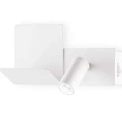 Applique Camera Da Letto-Ideal Lux Komodo-2 ap applique destro per camera da letto bianco led 3000k