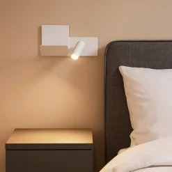 Applique Camera Da Letto-Ideal Lux Komodo-2 ap applique destro per camera da letto bianco led 3000k