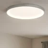 Plafoniere Moderne-Gea Luce Krizia pg led 50w 3000k plafoniera per camera da letto bianca