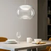 Lampadari Moderni-Stilnovo La mariee lampadario moderno vetro trasparente led 9w 3000k