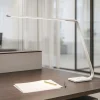 Lampade Da Tavolo-Stilnovo Lama lampada da scrivania bianca led 3000k dimmerabile touch