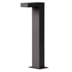 Lampioni Da Giardino-Selezionato da Mazzolaluce Lammpione basso antracite moderno da giardino led 8w 3000k ip54