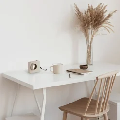 Abat Jour-Selezionato da Mazzolaluce Lampada abat-jour beige portatile moderna macchina fotografica