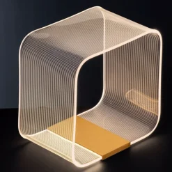 Abat Jour-Selezionato da Mazzolaluce Lampada abat jour camera da letto moderna oro led dimmerabile 3000k