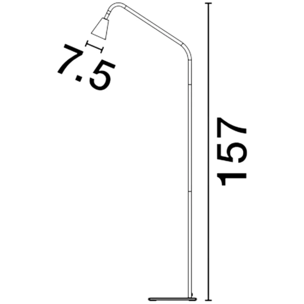 Lampade Da Terra-Selezionato da Mazzolaluce Lampada ad arco moderna colore nero e oro per salotto