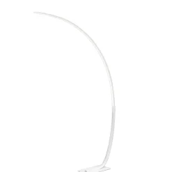 Lampade Da Terra-Ondaluce Lampada ad arco pt keep bianca led 30w 3000k dimmerabile moderna