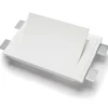 Applique Da Parete-Selezionato da Mazzolaluce Lampada applique in gesso led cristaly vela da incasso a parete 21,5w 4000k