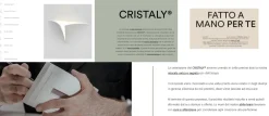 Applique Da Parete-Selezionato da Mazzolaluce Lampada applique in gesso led cristaly vela da incasso a parete 21,5w 4000k