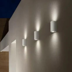 Applique Da Esterno-IsyLuce Lampada applique per esterno moderna antracite biemissione
