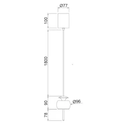 Lampade A Sospensione-Selezionato da Mazzolaluce Lampada a sospensione arancione moderna led 12w 3000k