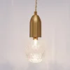 Lampade A Sospensione-Selezionato da Mazzolaluce Lampada a sospensione a singola luce oro stile contemporaneo
